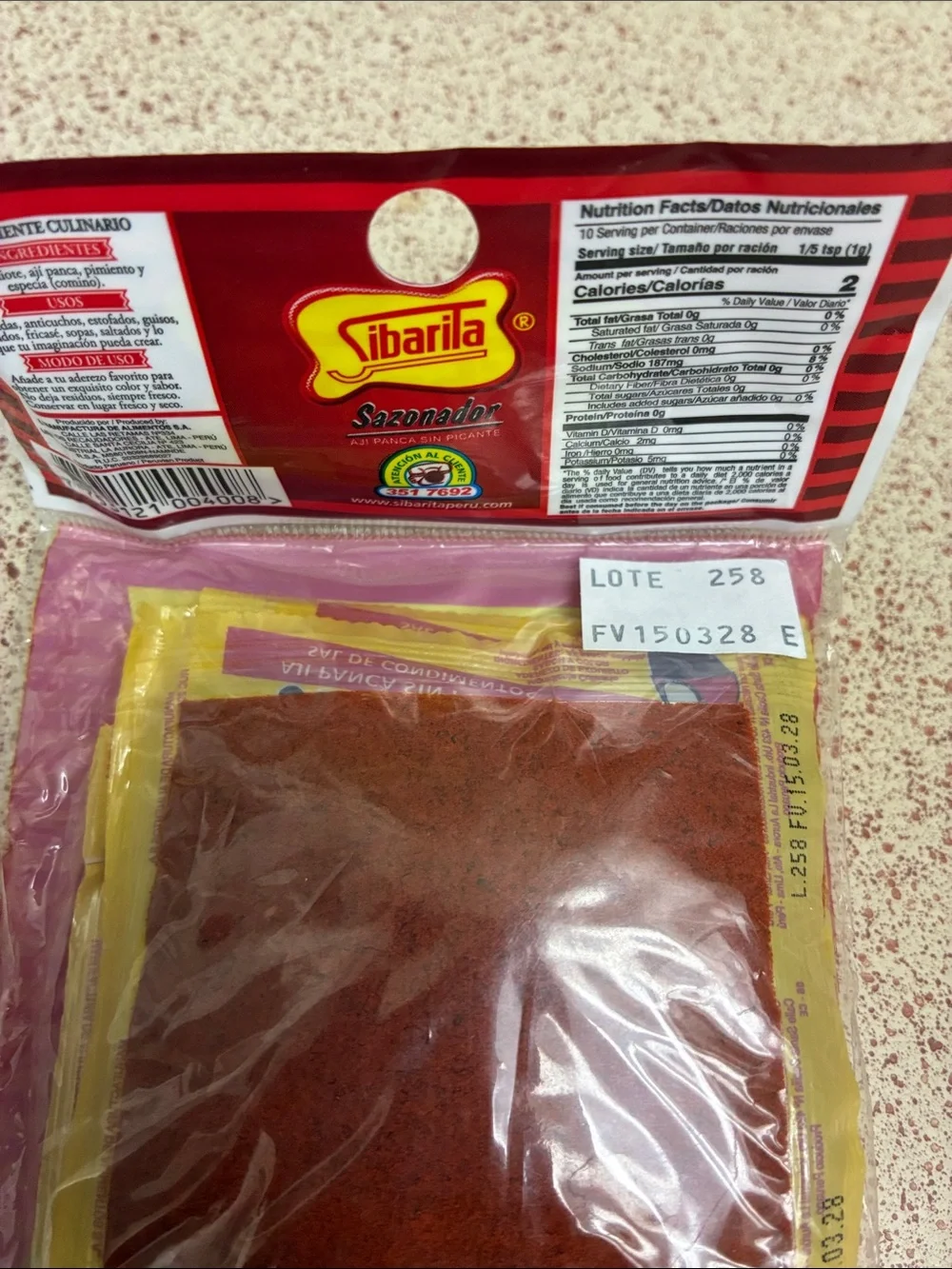 Sazonador Aji Panca (Non-Spicy) - Red- From PERUVIAN CONDIMENT